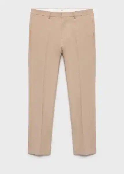 Pantalón Paris Beige Talla 40 Hombre Mango