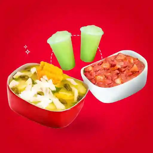 Ajiaco y Frijolada