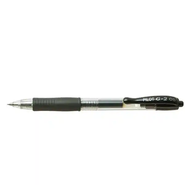 Pilot Bolígrafo Roller Retractil Con Grip G-2 05 Negro Atafix