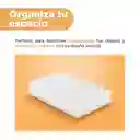 Organizador Plástico Transparente 7 Compartimentos Miniso