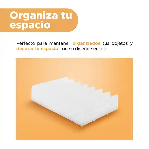 Organizador Plástico Transparente 7 Compartimentos Miniso
