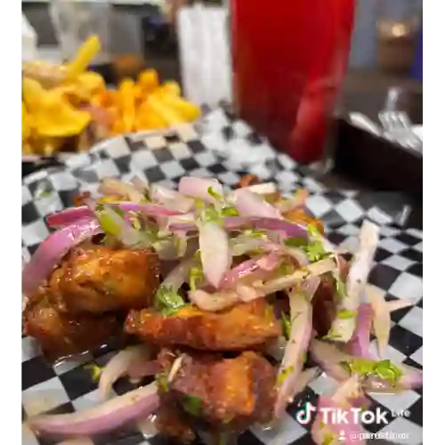 Ceviche de chicharron