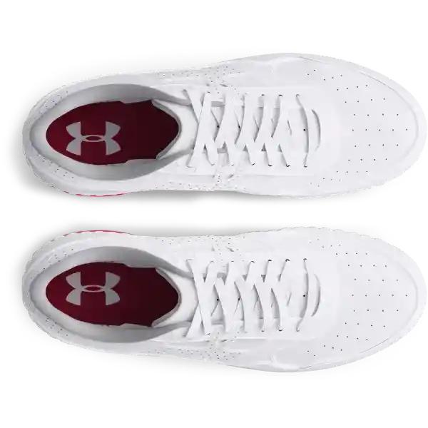 Under Armour Zapatos Sport Court Hombre Blanco 8.5 3028633-100