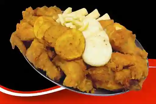 Medio Pollo Broaster