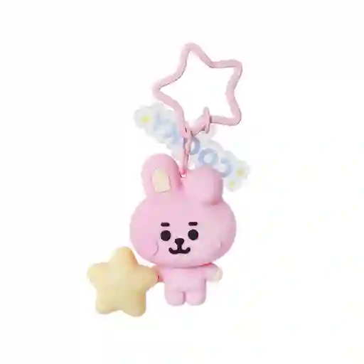 Llavero Luminoso Led  Baby Cooky Serie Bt21 Miniso