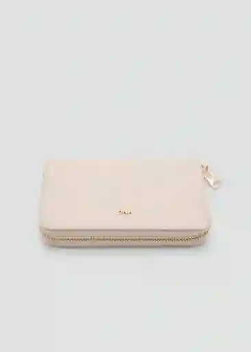 Billetera M Martes Offwhite Mujer Mango