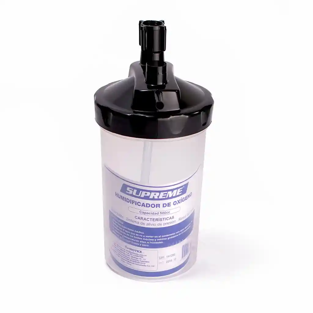 Supreme Humidificador de Oxigeno