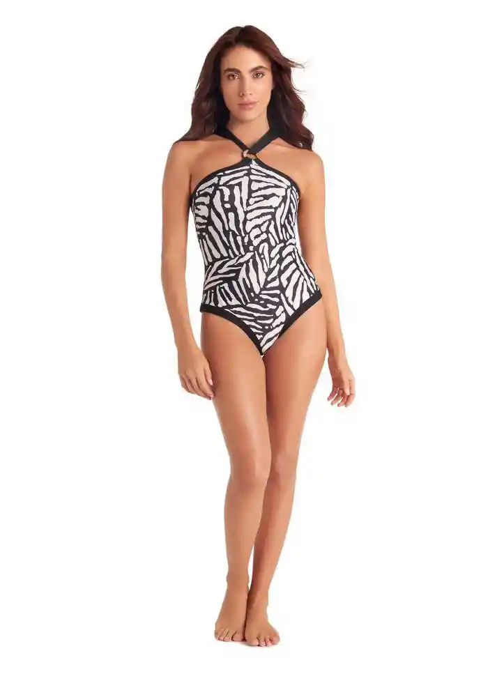 Vestido de Bano S-estampado