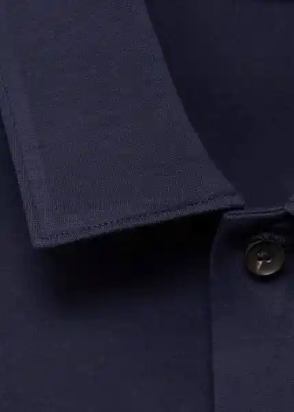 Camiseta Polo Bon Navy Talla XS Hombre Mango