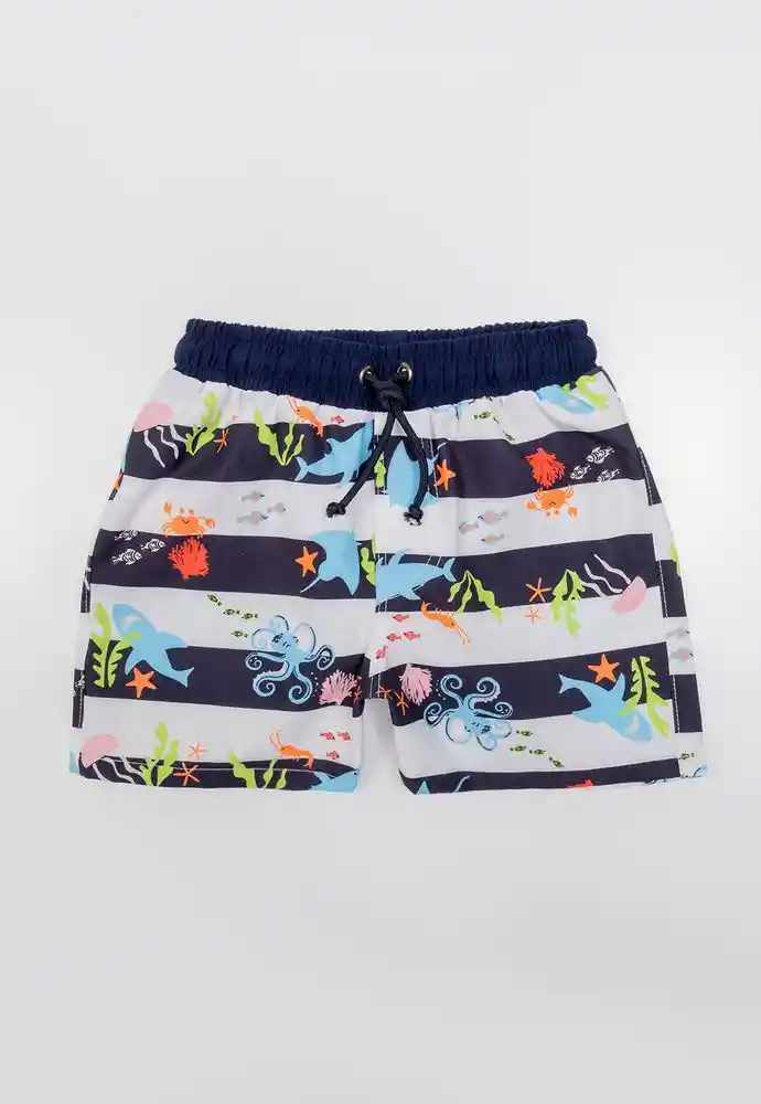 Pantaloneta Baño 12/18mese-estamp 2