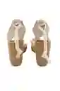 Spadrilla Plataforma Beige Inner
