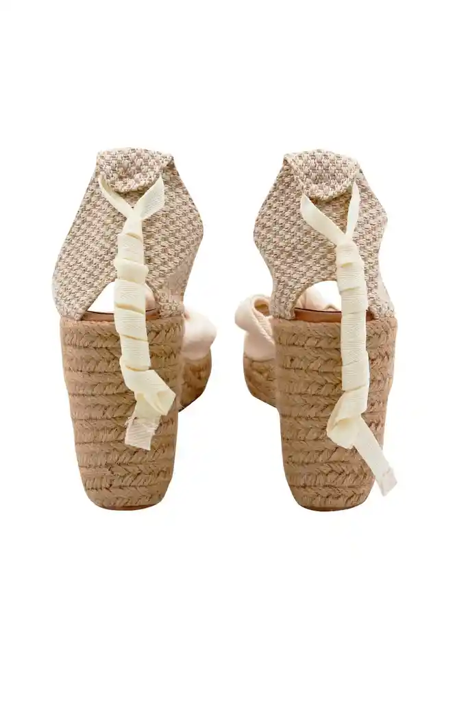 Spadrilla Plataforma Beige Inner