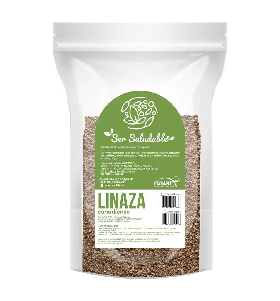 Funat Linaza Molida Canadiense Con Omega 3