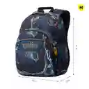 Morral Juvenil Porta Pc 13" Gommas Azul