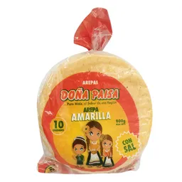 Doña Paisa Arepa Amarilla con Sal