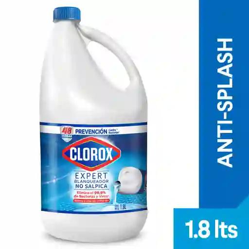 Blanqueador Clorox Anti-Splash Botella 1.8 L