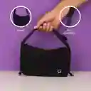 Bolso Crossbody Nylon Negro Miniso