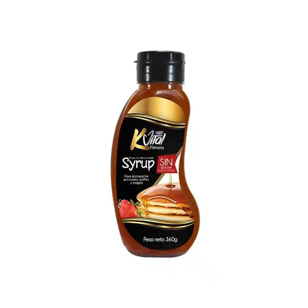 Konfyt Jarabe Syrup Kvital Sin Azúcar