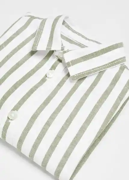 Camisa Edub Khaki Talla 71 Niños Mango