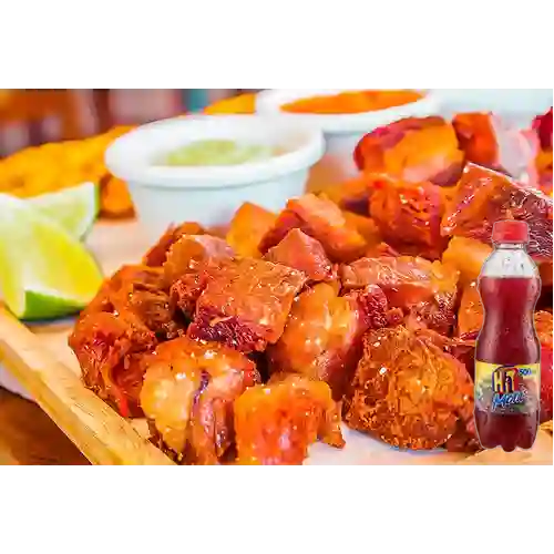 Combo Chicharrón + Hit Mora 500 ml