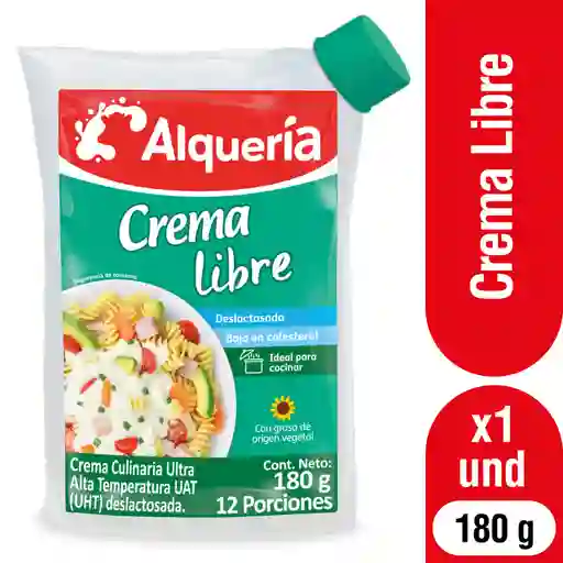 Alqueria Crema Culinaria Deslactosada Crema Libre