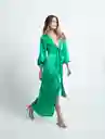 Vestido Hanny Mujer Verde Marmol Medio Talla S 572F370 Naf Naf