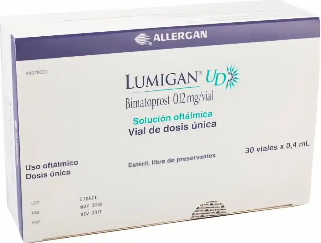 Lumigan UD x 30viales x 0.4ml