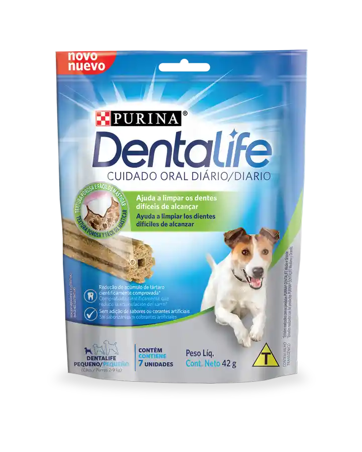 Snack oral para perro pequeño y mediano Dentalife x 198 gr
