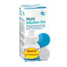Multi Solution Oxi Solucion Para Lente de Contacto X 120 Ml Gratis
