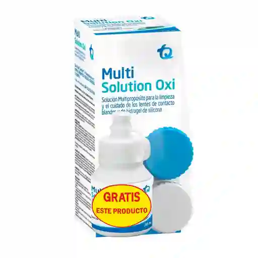 Multi Solution Oxi Solucion Para Lente de Contacto X 120 Ml Gratis