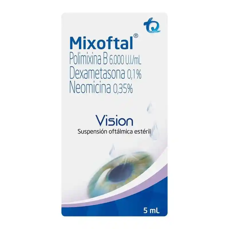 Mixoftal Mk(6000 Ui/0.1 %/0.35 %)