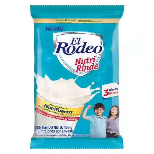 Alimento lácteo EL RODEO Nutri-Rinde x 405g