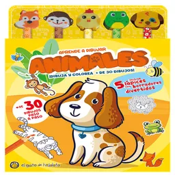 Aprende a Dibujar Animales El Gato de Hojalata