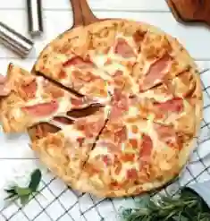 Pizza Con Jamón Queso