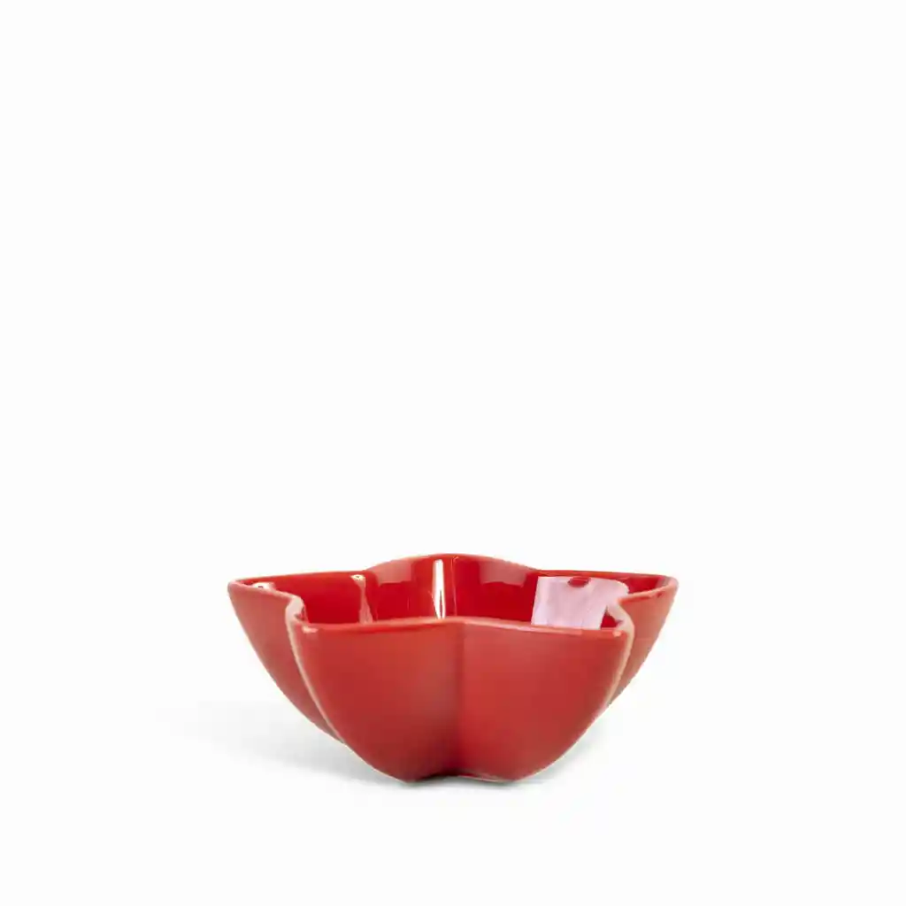 Tazón Mediano Estrella Rojo Ambiente Gourmet