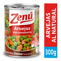 Zenú Arveja Con Zanahoria Sin Conservantes