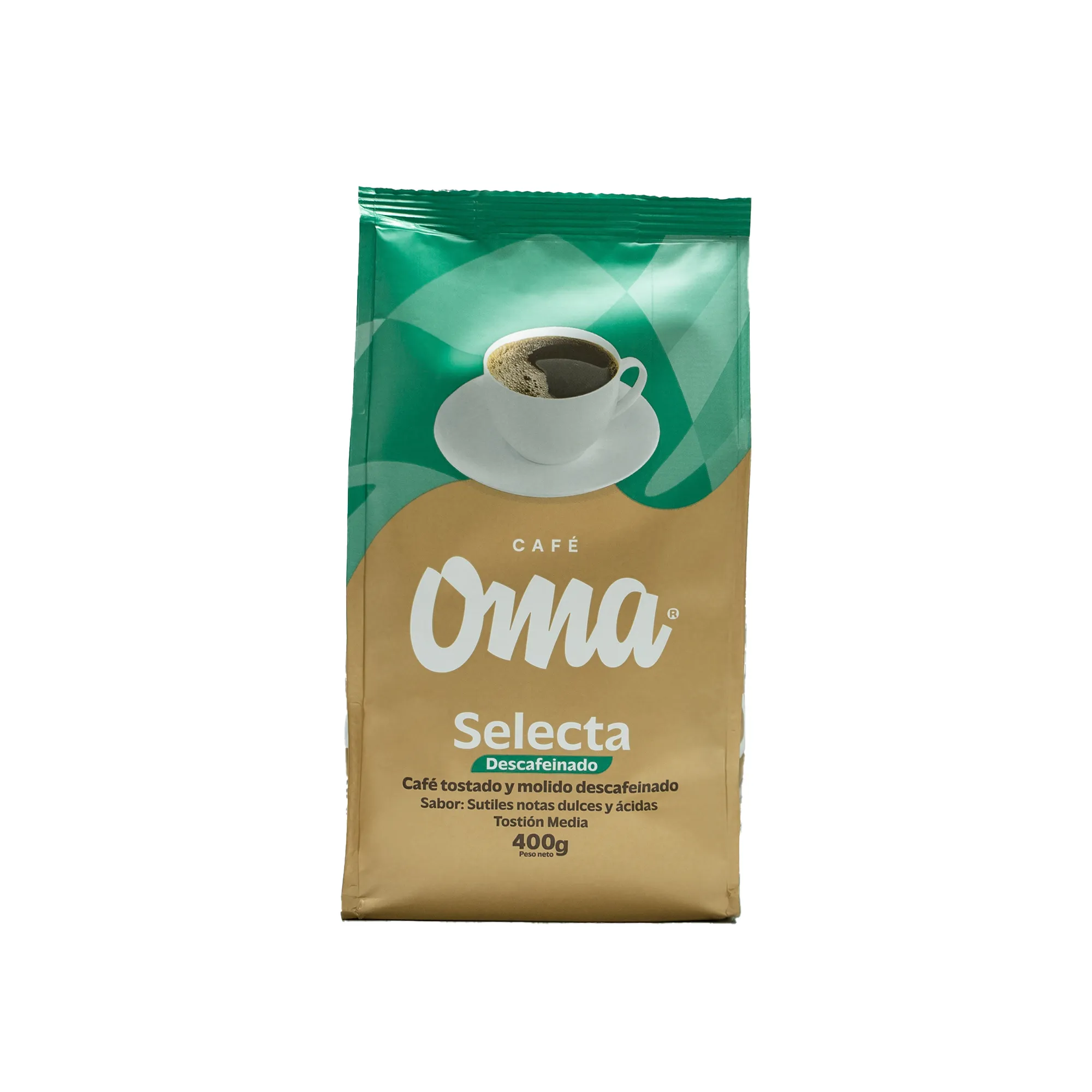 Oma Café Molido Descafeinado 400 g