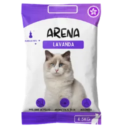 Calabaza Pets Arena para Gatos Aroma a Lavanda