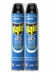 Raid Insecticida par Zancudos y Moscas Acción Rápida