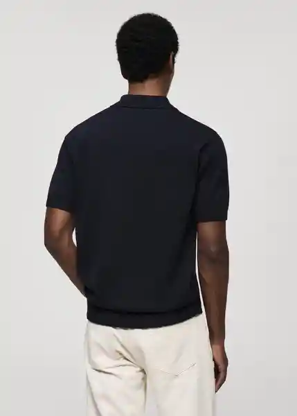 Polo Toro Navy Talla XL Hombre Mango