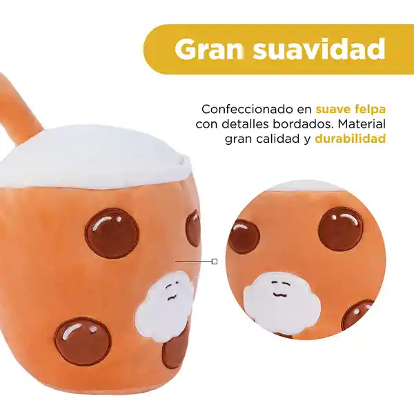 Peluche Bread Baking Serie té Con Leche Gujiguji Miniso