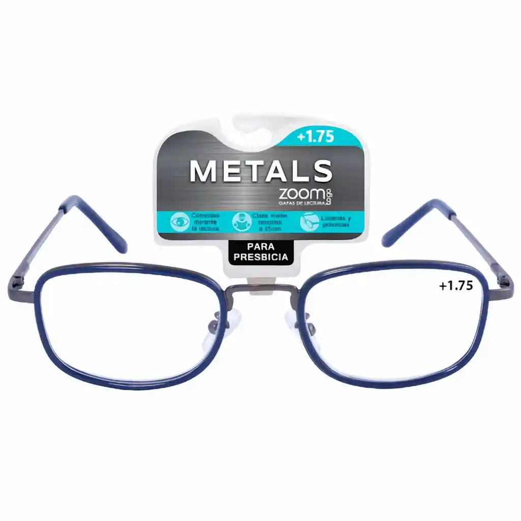 Zoom Togo To Go To Go Gafas Lectura Metals 1 75