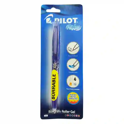 Pilot Bolígrafo Frixion Azul Borrable Blíster