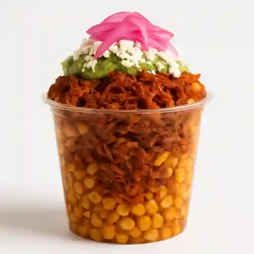 Esquites con Birria