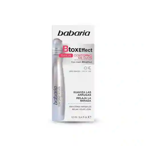 Contorno Ojos Babaria Btoxeffect