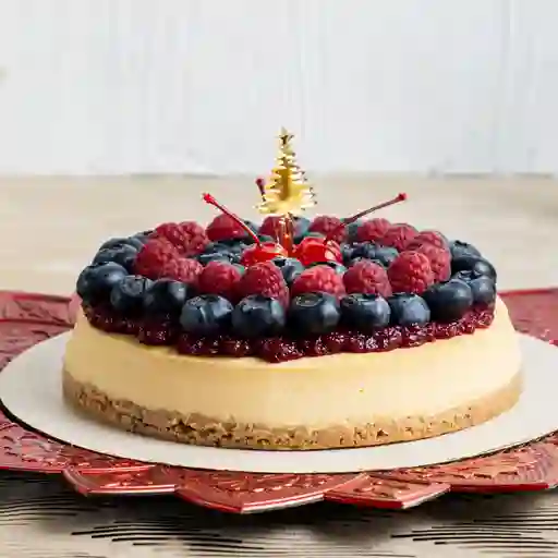 Cheesecake de frutos rojos 6 porciones