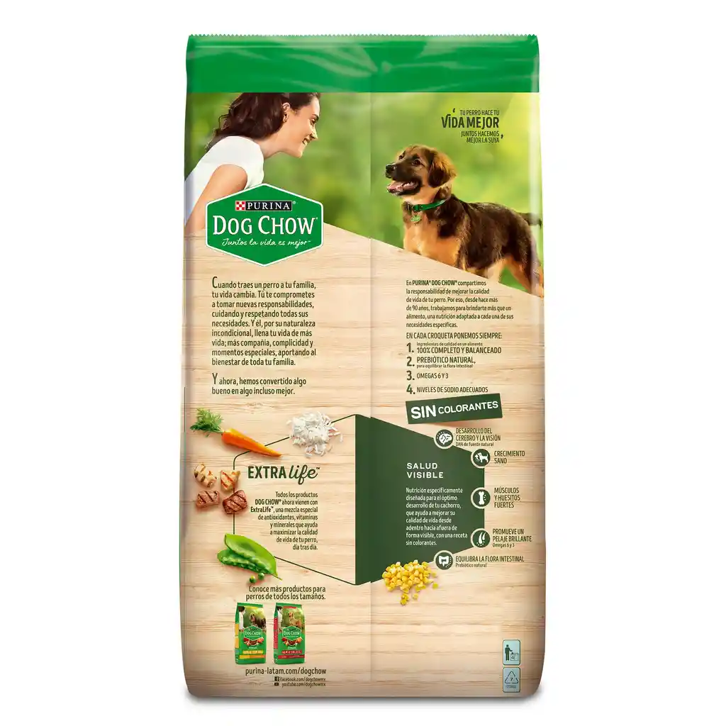 Dog Chow Alimento para Perro Cachorro de Todos los Tamaños