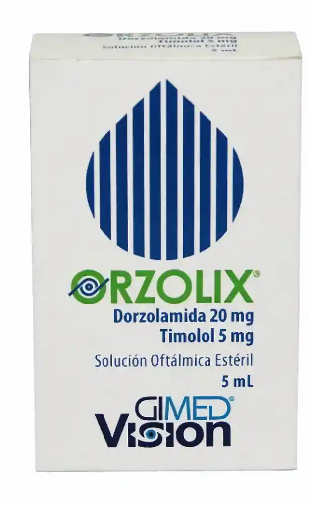 Orzolix Solución Oftálmica (20 mg / 5 mg)