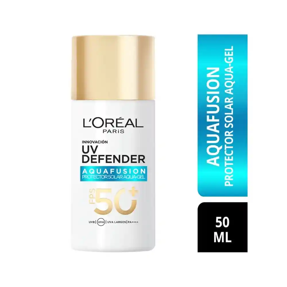 Protector Solar Aqua-Gel uv Defender Aquafusion L'Oréal París