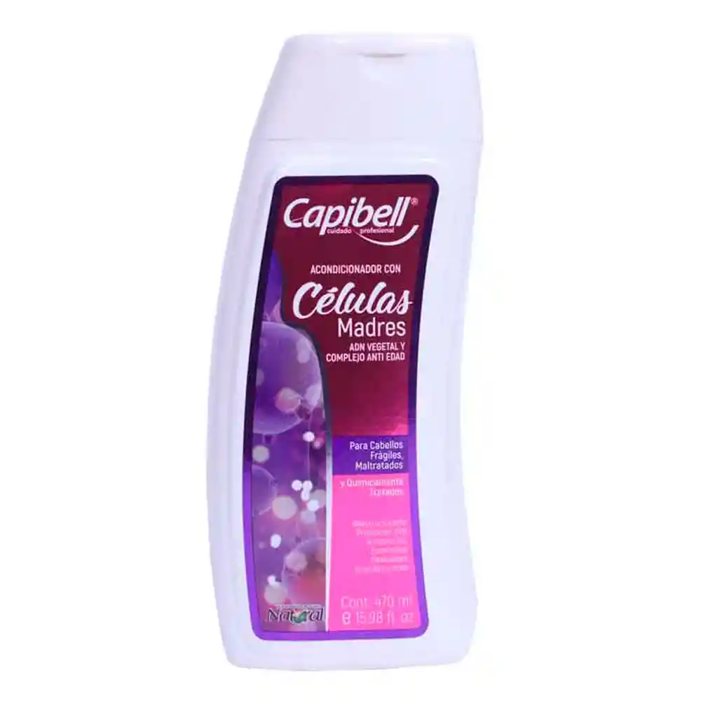 Capibell Acondicionador con Células Madre para Cabello Frágil 